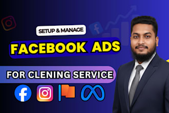 collect local cleaning leads with facebook ads for cleaning business