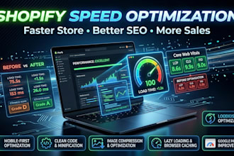 do shopify speed optimization and improve website performance
