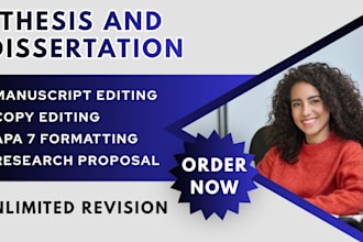 proofread, edit, and format your document in apa 7 style