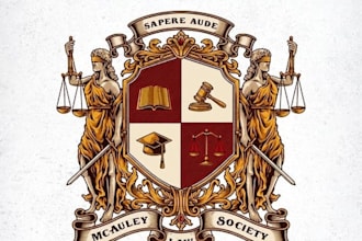 design a custom emblem, family crest logo