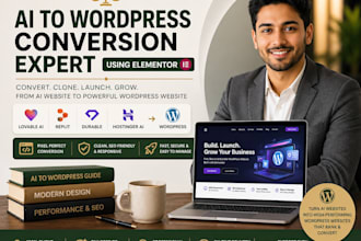 copy clone convert lovable ai to wordpress replit hostinger ai wix to wordpress