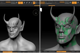 fix,retopologize, and optimize your ai generated 3d models for games or printing