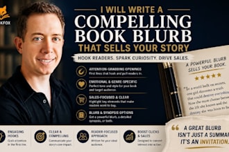 write a compelling book blurb or synopsis that hooks readers