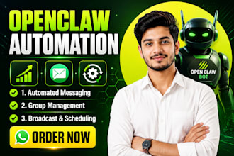 setup openclaw bot for whatsapp automation and group management