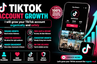 grow your tiktok organically and safely