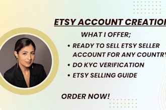 setup fully verified etsy seller account etsy account creation etsy SEO guide