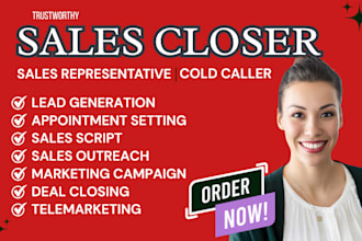 be high ticket sales closer commission base sale rep b2b sales salesperson sdr