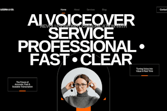 create professional youtube video narration voice over