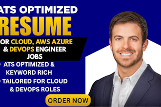 write an ats optimized cloud and devops engineer resume