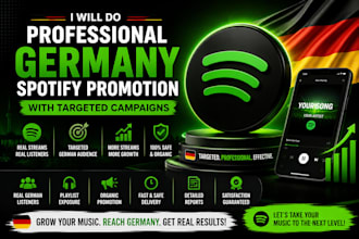spotify music promotion and music promotion for real streams