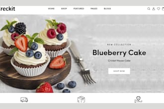 design bakery shopify store bakery pastries store bakery website cake store
