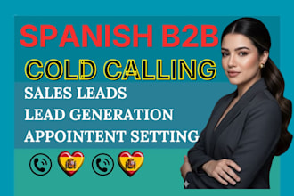 do spanish b2b cold calling sales lead generation and appointment setting
