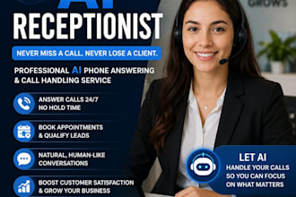 answer your business calls as a live virtual receptionist