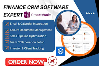 setup smartvault bigcontacts folk redtail wealthbox  investglass finance crm