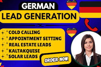 do real estate solar lead generation kaltakquise und appointment setting