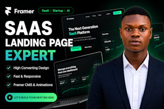 build high converting framer website figma to framer saas landing page framer
