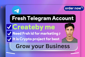 create telegram id for your business