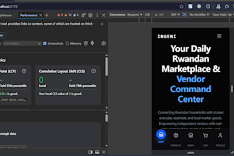 fix UI and responsive issues in your web native application