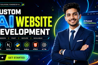 create custom ai software, ai web apps, and chatbot solution, ai web application