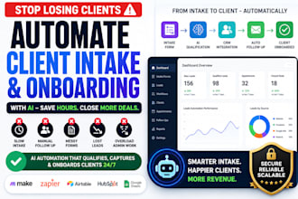 automate client contract automation website intake forms risk assessment with ai