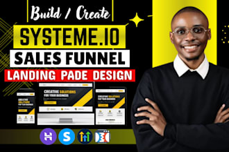 systeme io sales funnel landing page