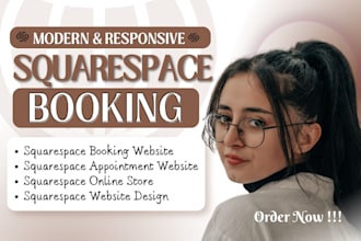 setup squarespace booking appointment website develop squarespace online store
