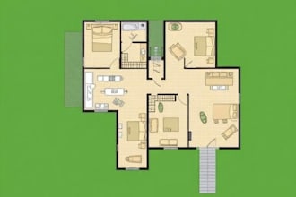 be architect and skilled draftsman for your house design