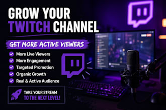 help you start and grow your twitch channel professionally