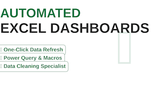 build automated excel dashboards