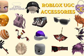 create roblox ugc accessories 3d items roblox necklace hat hair for your avatar