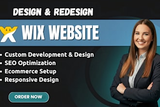 do wix design redesign wix website create custom wix studio wix business seo