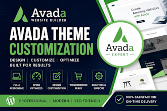 be your avada expert and customize avada wordpress theme professionally