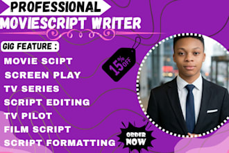 do movie script and script editing synopsis