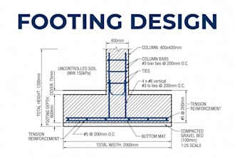provide accurate footing design and foundation engineering service