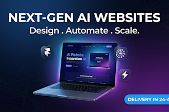 create a professional responsive website using ai and framer