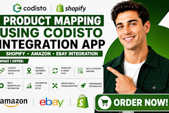 do product mapping using codisto integration app for shopify amazon and ebay