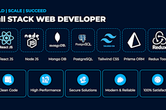 build a fullstack web app in the mern or pern stack