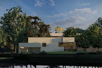 create architectural drawings and 3d visualization