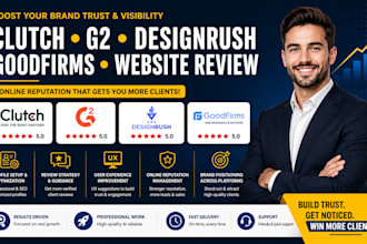 do clutch g2 designrush user experience godfirm website review online reputation