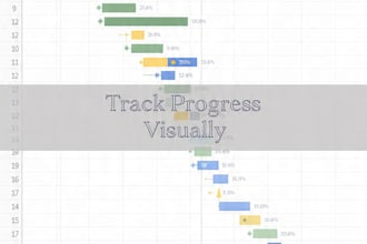 create a professional gantt chart in excel