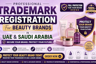 do trademark registration for beauty brands in uae and saudi arabia