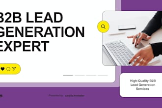 b2b lead generation and verified email list building
