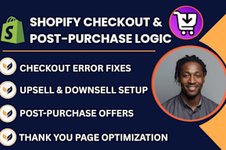 optimize shopify checkout upsells and post purchase funnels to boost aov