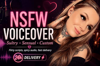 do seductive erotic female voice acting, seductive voice over nsfw sfw asmr