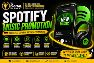 do spotify music promotion, german spotify promotion