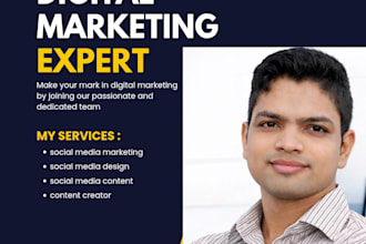 do social media marketing, social media design and social media content creation