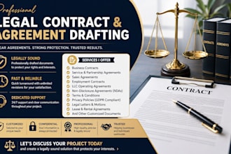 do legal drafting, legal writing and contract writing