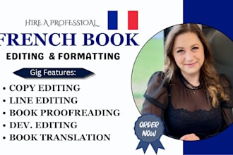 proofread, developmental edit your french book editing, fantasy romance book