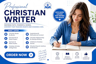 create powerful christian and religious content, faith based article and story