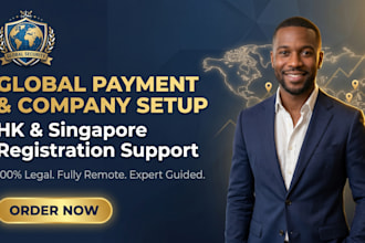 setup airwallex and stripe for non residents via hk or sg company formation